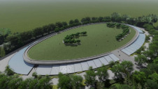 The new desalination plant will be largely below ground, with parkland on the roof at ground level